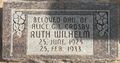 Ruth Wilhelm Headstone (1).JPG